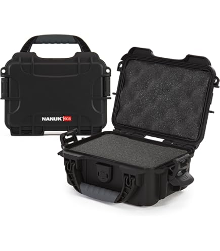 Amazon.com : Nanuk 905 Waterproof Hard Case with Foam Insert